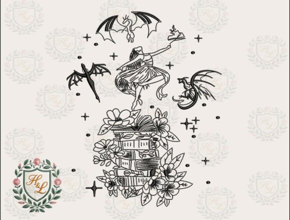 Dark Fantasy Embroidery Files