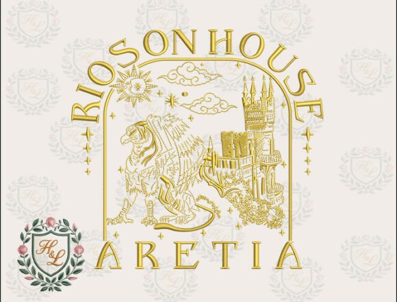 Riorson House Aretia Embroidery