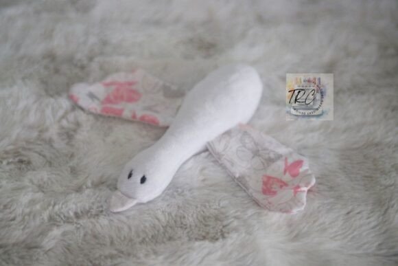 Slim Duck Stuffie ITH Embroidery Design